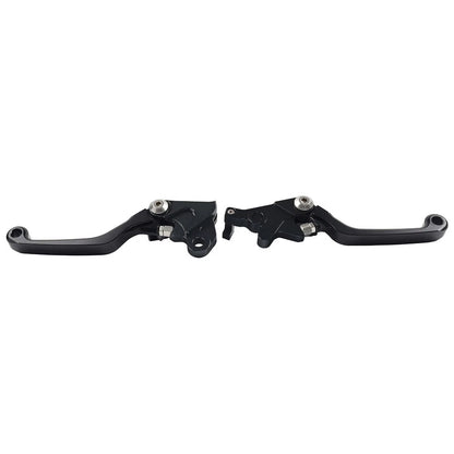 1 Pair Black Clutch Brake Levers CNC Pivot For Honda CRF150F CRF230F 2003-2017