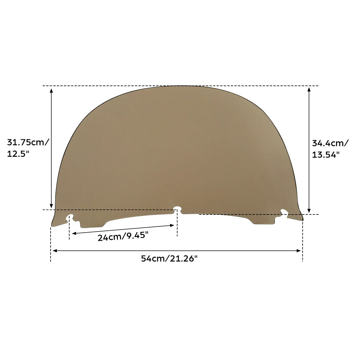Outer Fairing & Windshield & Air Deflector For Harley Touring Street Glide 14-23