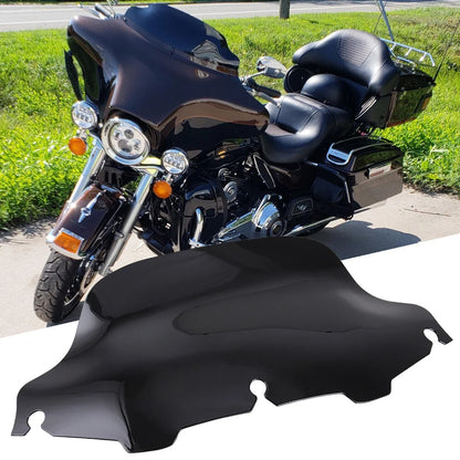 8" Wave Windshield Windscreen For Harley 1996-2013 Touring Electra Street Glide