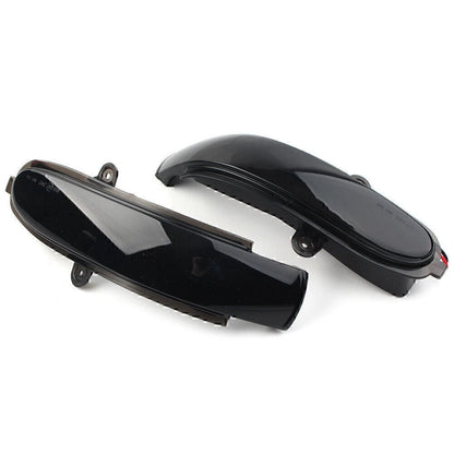 LED Mirror Dynamic Turn Signal Light For Benz C W203 S203 CL203 2001-2007 Black