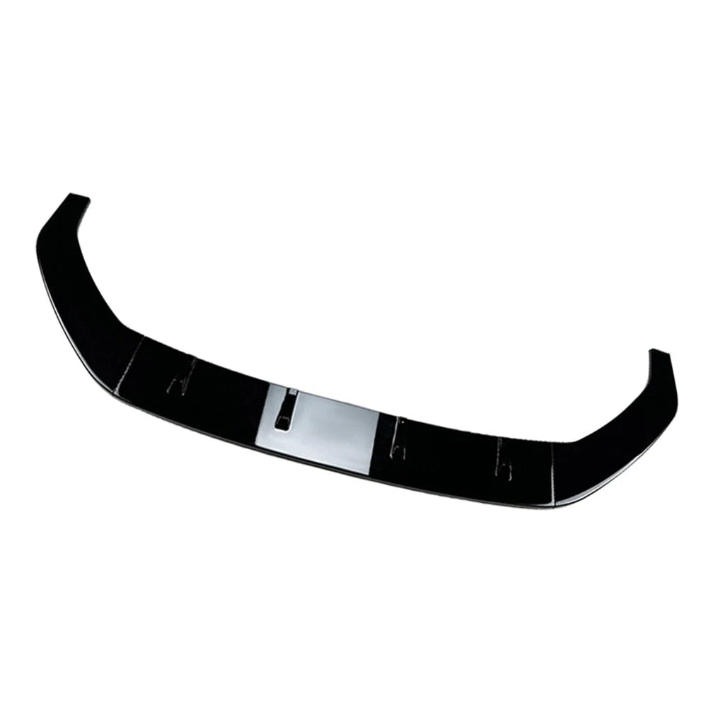 Front Bumper Spoiler Splitter Lip For VW Golf MK7.5 R Rline 2017-19 Black