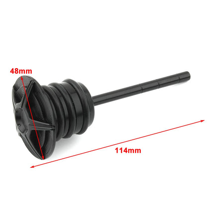Oil Dipstick Black For Harley Softail 1984-1999 Sportster 1982-2003Aluminium