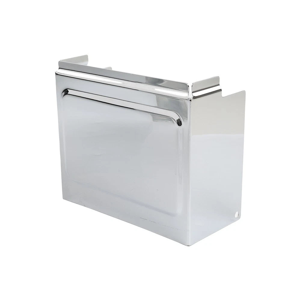 Chrome Battery Box Cover Trim For Harley Dyna Sportster 1200 883 Dyna Wide Glide