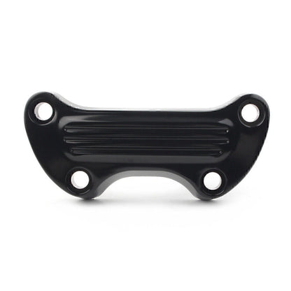 For Harley Sportster Softail Dyna 1" Handlebar Riser Top Clamp Cover Black