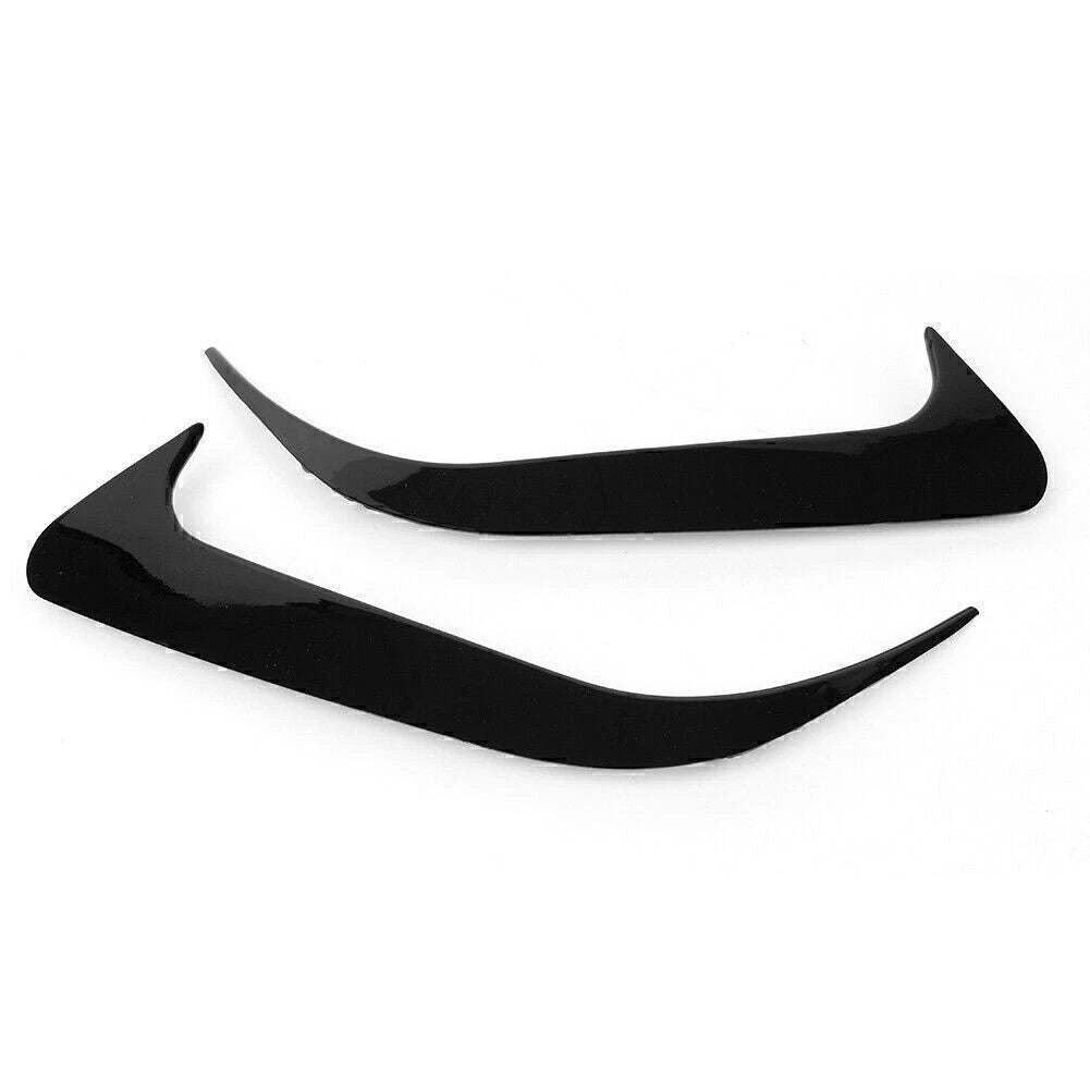 Rear Canard Air Vent Cover Trim for Benz CLA200 CLA220 CLA250 ABS Black Motor