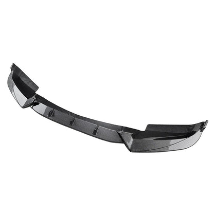 Carbon Look Front Bumper Lip Spoiler Splitter For BMW X6 F16 M Sport 2014-2019