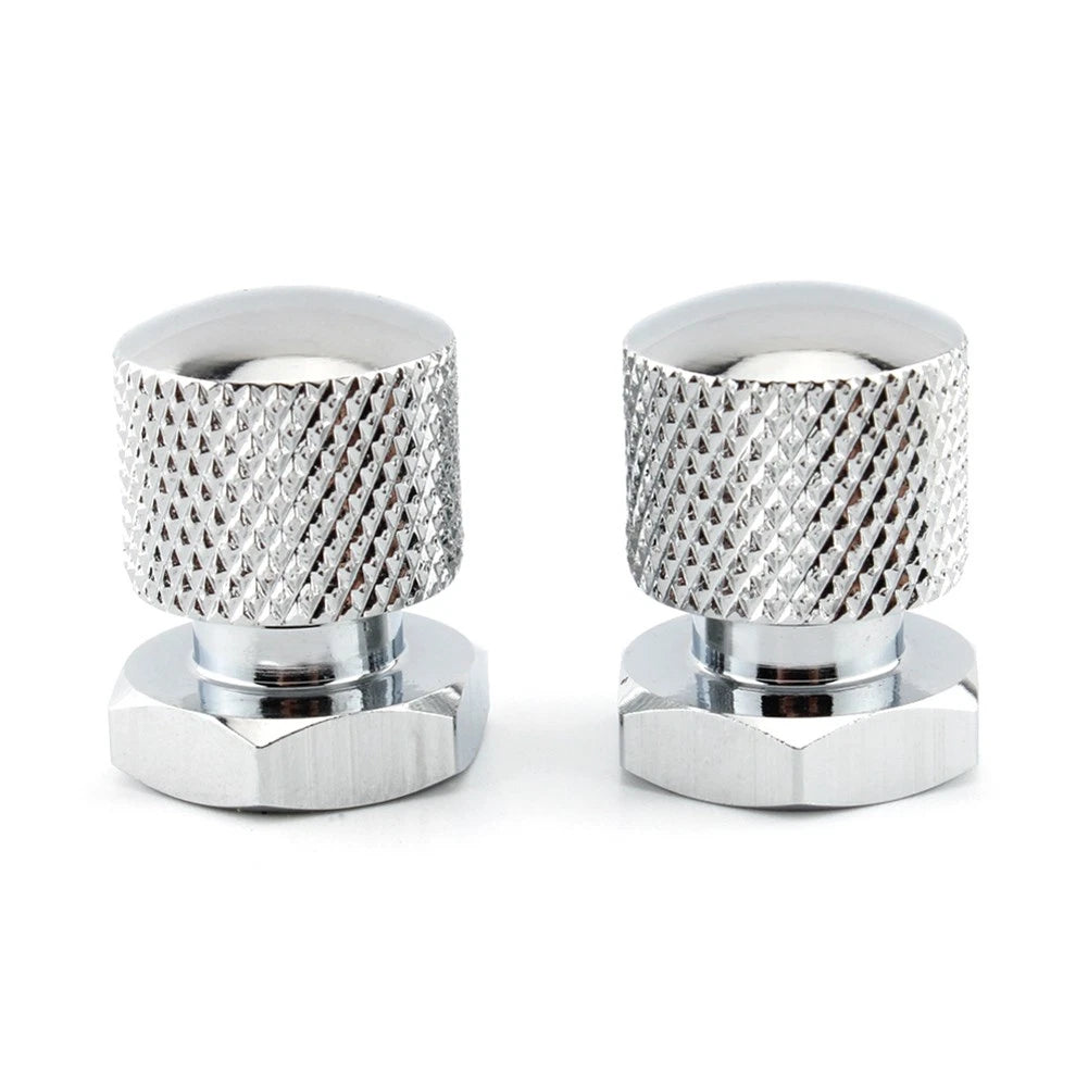 2x Solo Seat Nuts Seat Nuts 1/4"-20 Thread for Harley Touring Softail