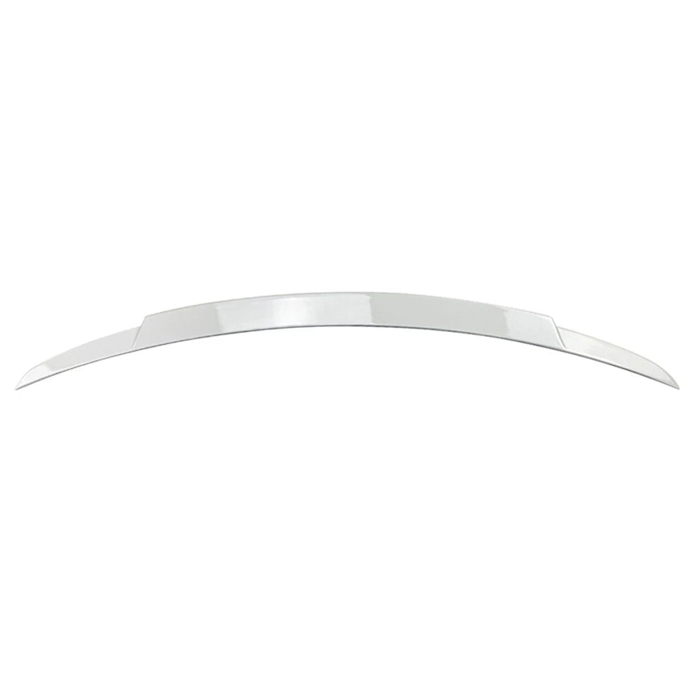 Rear Trunk Spoiler Lip Wing For Mercedes Benz E Class W213 Sedan 2016-2019 White