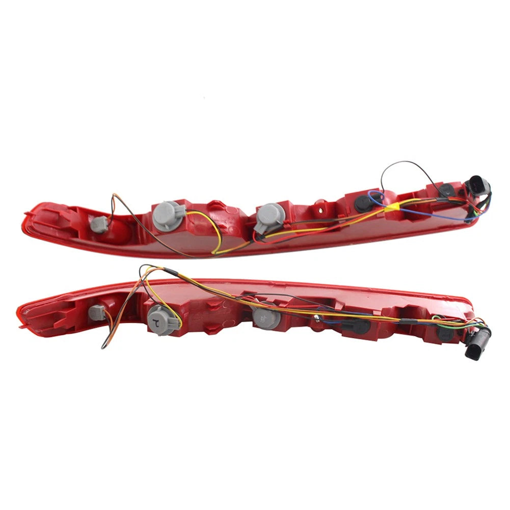 1 Pair Rear Bumper Reflector Tail Light Lamp For Audi Q7 2006-2015 Left & Right