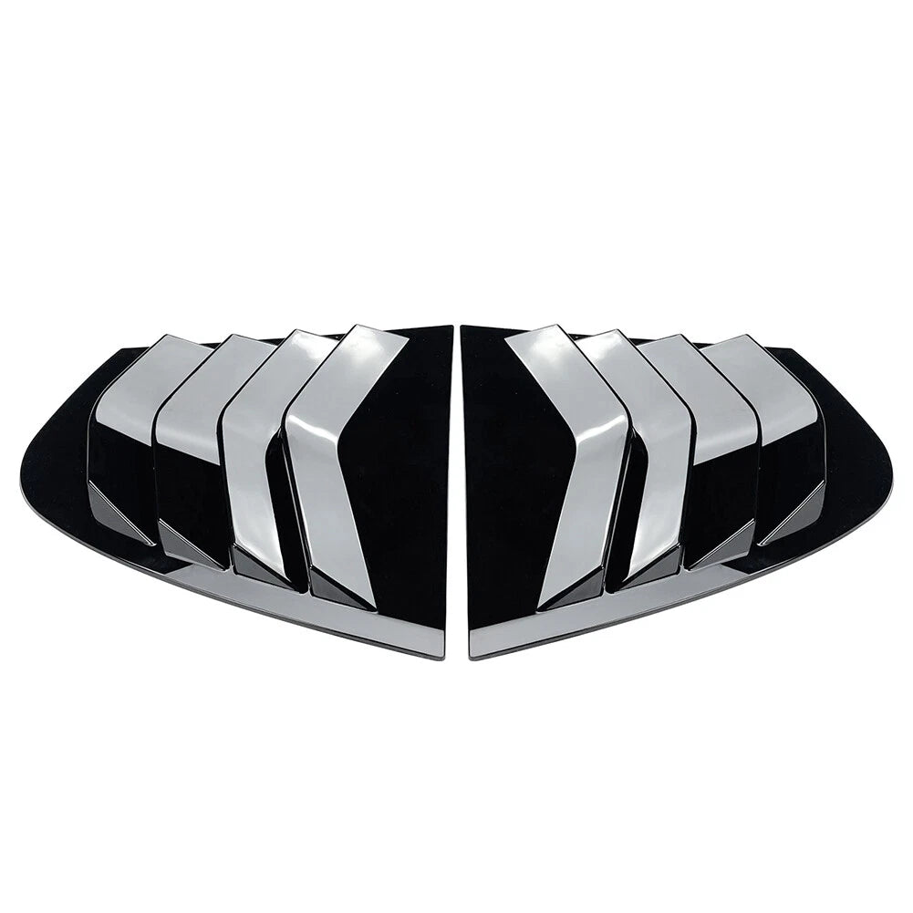 Rear Window Side Vent Shutter Louver Cover For BMW 3 Series E90 Sedan 2005-2013