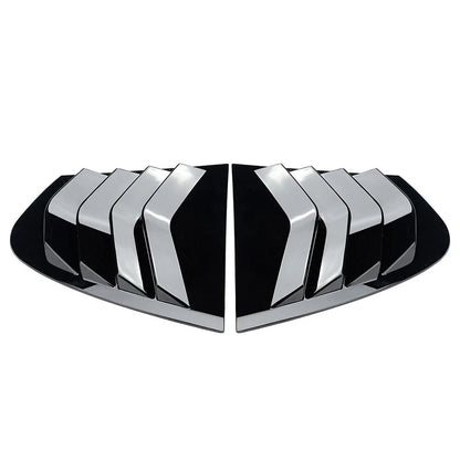 Rear Window Side Vent Shutter Louver Cover For BMW 3 Series E90 Sedan 2005-2013