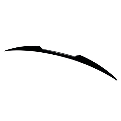 Rear Trunk Lip Spoiler Wing For AAudi A4 B8.5 S4 Sedan 2013-2016 Glossy Black