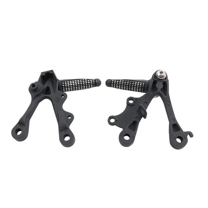Front Driver Footpeg Footrest Bracket Kit For Kawasaki Ninja ZX6R ZX636 2009-24