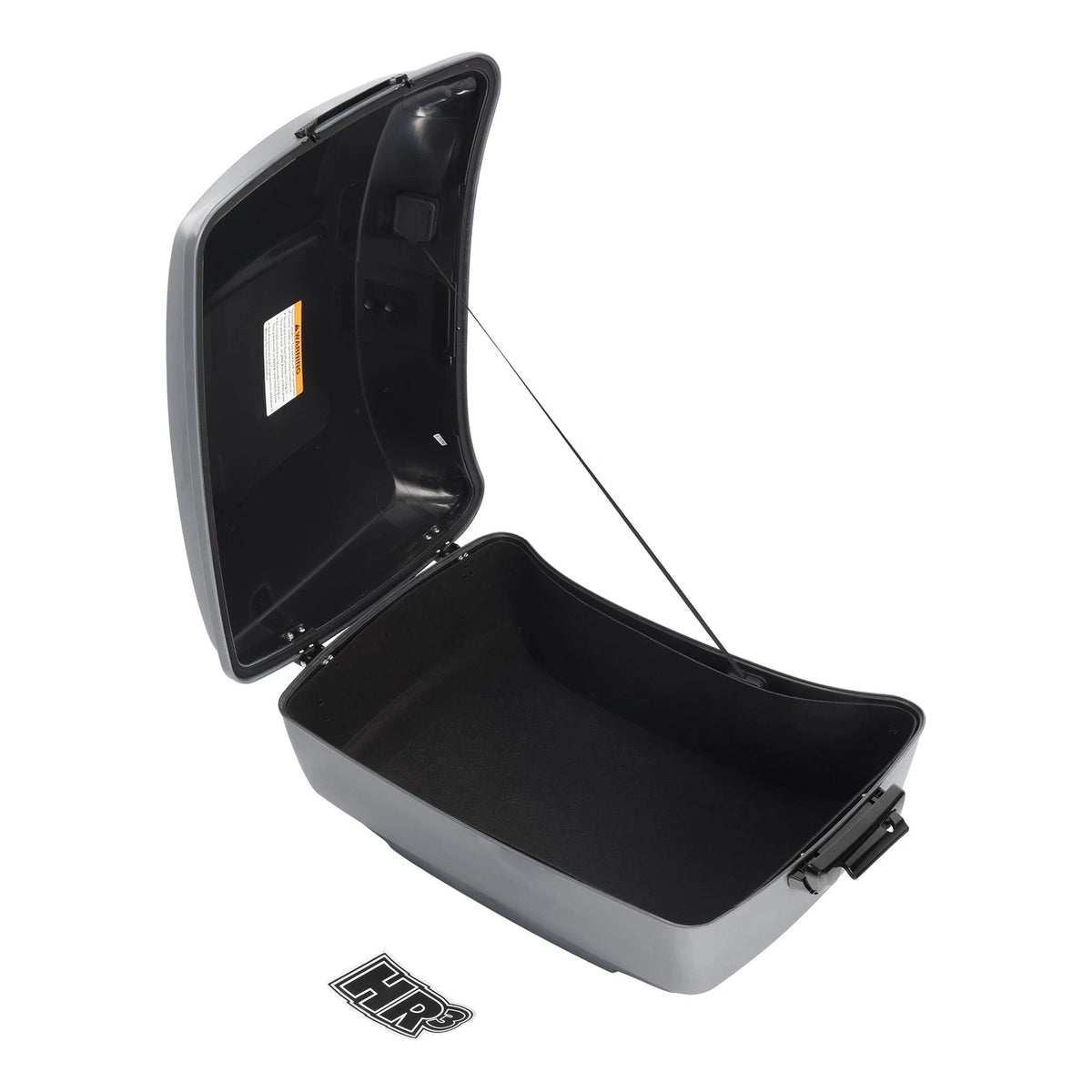 King Trunk Backrest Mount Rack Fit For Harley Electra Glide 14-Up Billiard Gray