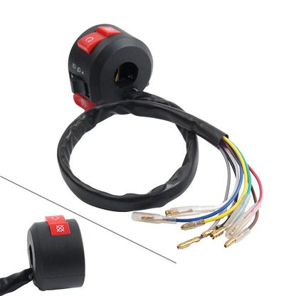 Handlebar Start Stop Kill Switch For Honda ATC110 125 185 200 ATC200E/ ES/ M/S/R