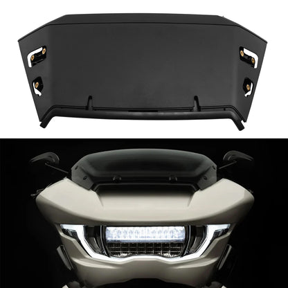 Black Inner Fairing Cover Air Vent Duct Fit For Harley CVO Road Glide 2023-2025