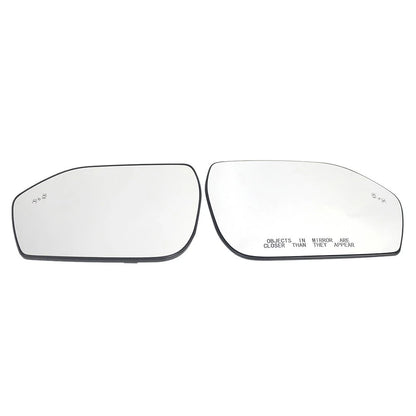 1 Pair Side Mirror Glass With Blind Spot Indicator For Ford Explorer 2020-2024