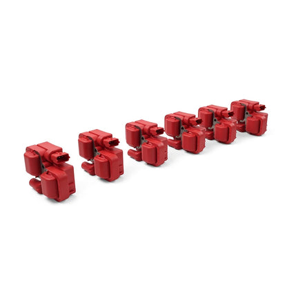 6x Ignition Coil Pack UF359 For Benz E320 ML320 C280 C240 S430 SL500 CLK320 Red