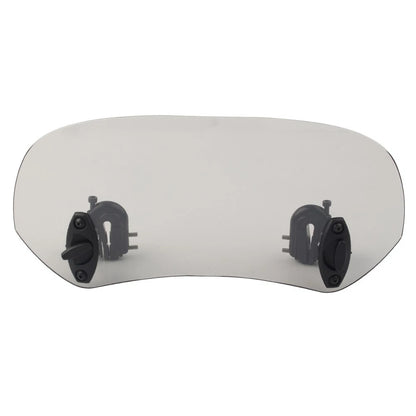 280mm Adjustable Windshield Extension Spoiler Wind Deflector Universal Smoke US