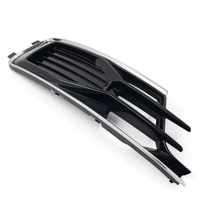For Audi A6 C7 2014-2018 Right Front Lower Bumper Grille Fog Light Grill Cover