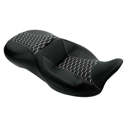 Driver Passenger Seat For Harley Touring Electra Street Road Glide King 2009-Up