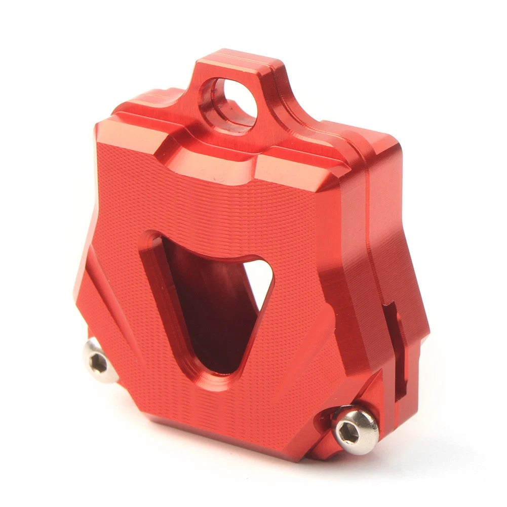 1x CNC Motor Key Shell Case Cover For Yamaha YZF R1 MT10 FZ07 FJ-09 XSR700 Red