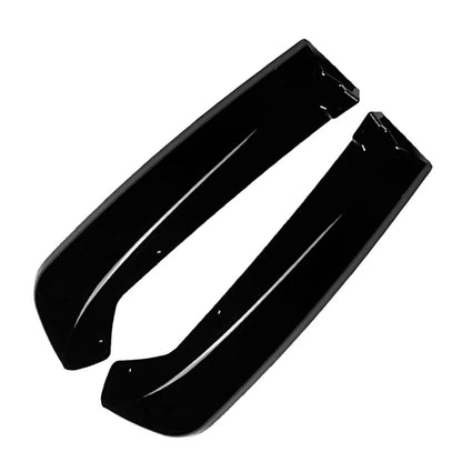 2x Glossy Black Rear Bumper Lip Side Splitter Apron For Subaru WRX STI VB 2022+
