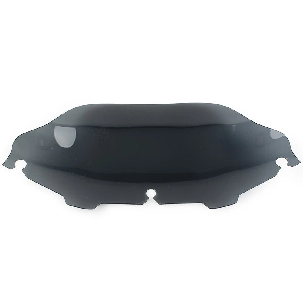 Grey 8"Wave Windshield Windscreen For Harley Touring Electra Street Glide 96-13
