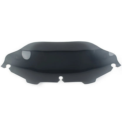 Grey 8"Wave Windshield Windscreen For Harley Touring Electra Street Glide 96-13