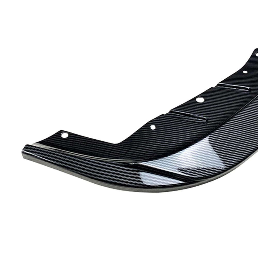 US Front Bumper Lip Spoiler Splitters For BMW 5 Series G30 525i 530i 17-20