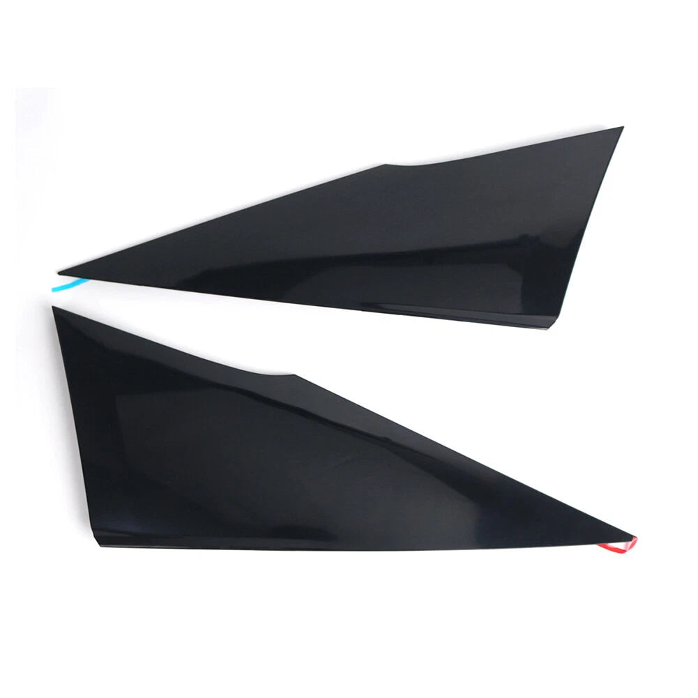 Glossy Black Rear Quarter Moldings Cover 62505-47012 For Toyota Prius 2016-2022