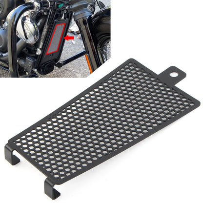 Oil Cooler Radiator Grille Cover Protector For Harley Fat Bob 114 FXFBS 2018-22