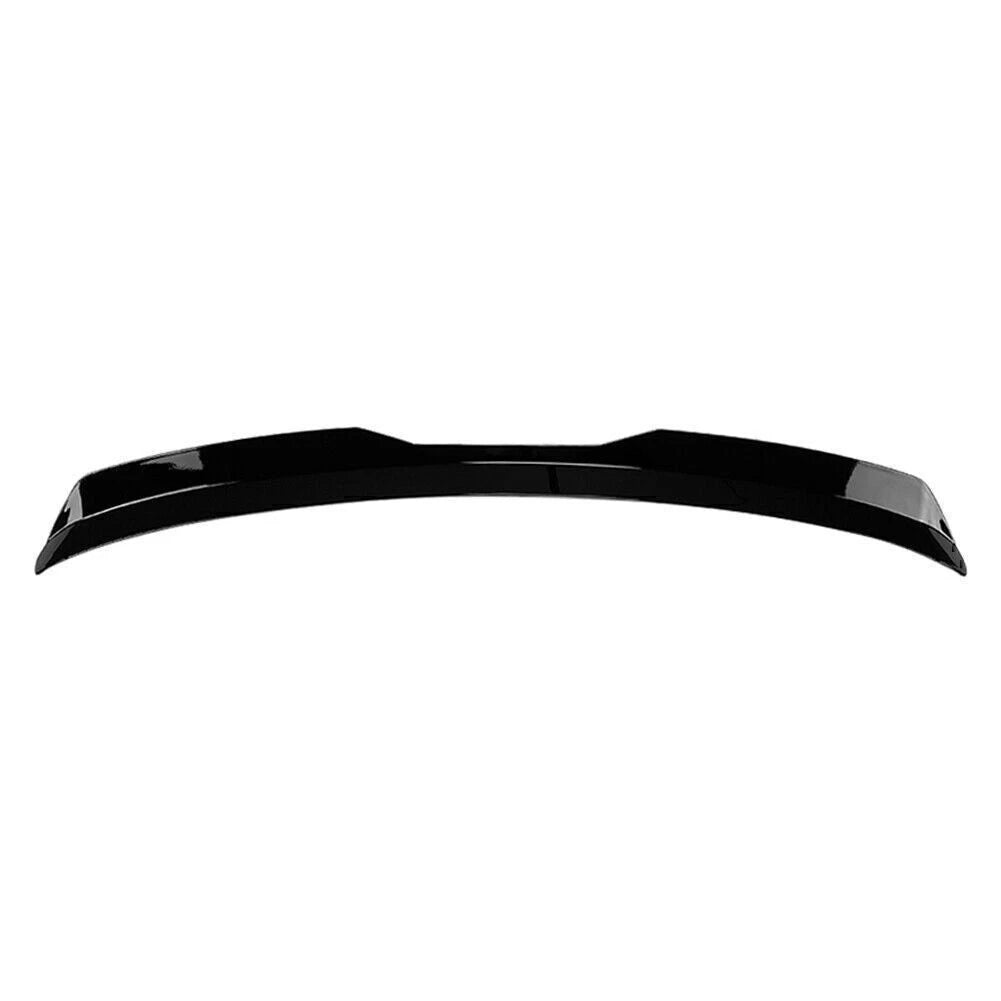 1x ABS Rear Roof Spoiler Window Wing Black For Volkswagen VW Golf 8 MK8 2020-21