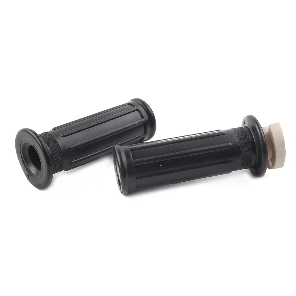 PAIR TWIST THROTTLE HAND GRIPS TUBE FIT YAMAHA PW50 PY50 PEEWEE 50 PIT DIRT BIKE