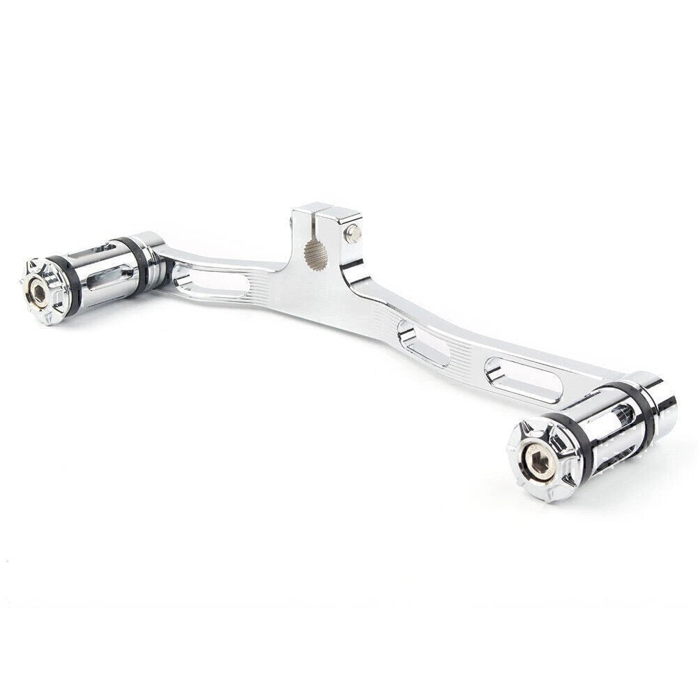 1x Chrome Head Shifter Lever For Harley Dyna 1991-2017 FXD Mid-Controls US