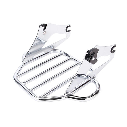 Chrome Detachable Two Up Tour Pack Pak Luggage Rack For Harley Touring 2009-2022