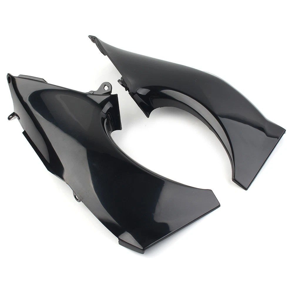 2x Glossy Left& Right Air Duct Tube Cover Fairing for Kawasaki ZX12R 2000 2001
