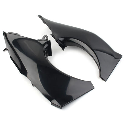 2x Glossy Left& Right Air Duct Tube Cover Fairing for Kawasaki ZX12R 2000 2001