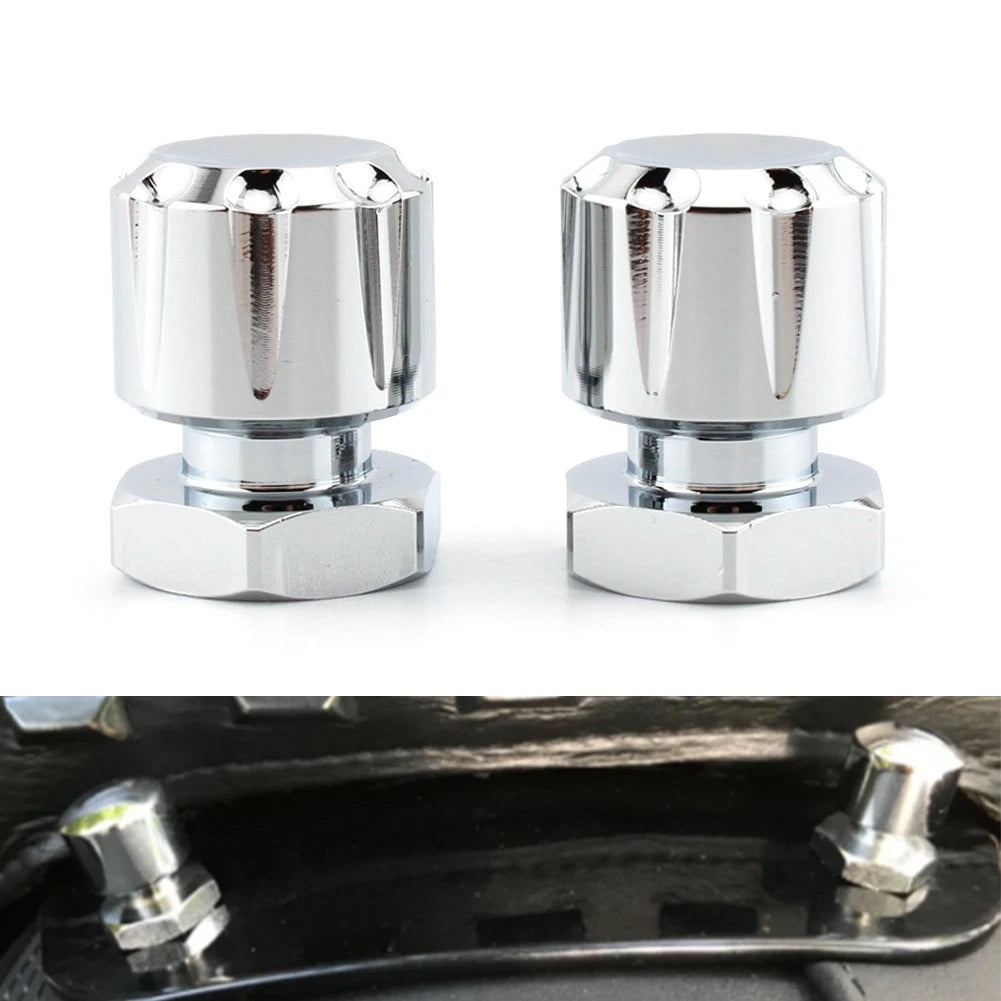 1 Pair Solo Mounting Nuts Bolts Fit Harley Road King Road Glide Softai Fat Boy