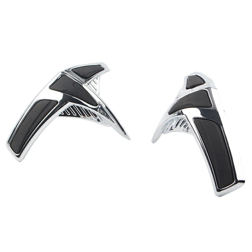 Goldwing Fairing Sddlebag Front Scuff Protectors for Honda GL1800 01-11 Chrome