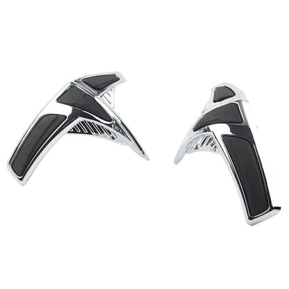 Goldwing Fairing Sddlebag Front Scuff Protectors for Honda GL1800 01-11 Chrome