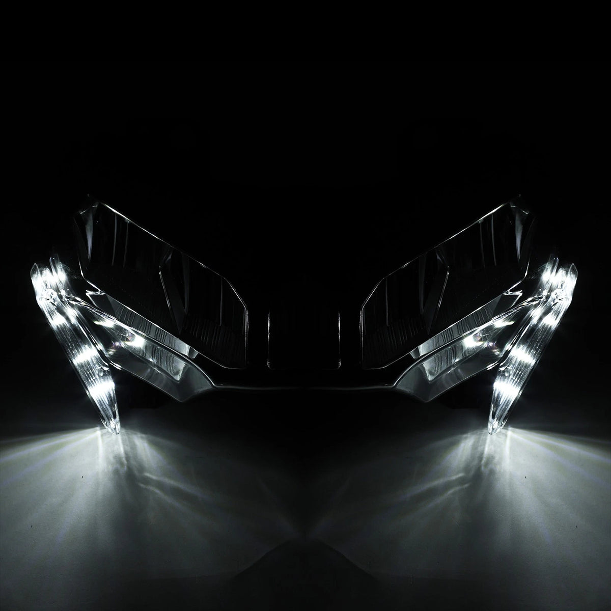 LED Front Headlight Lamp Assembly Fit For KAWASAKI ZZ900 2020-2024 2021 2022 23