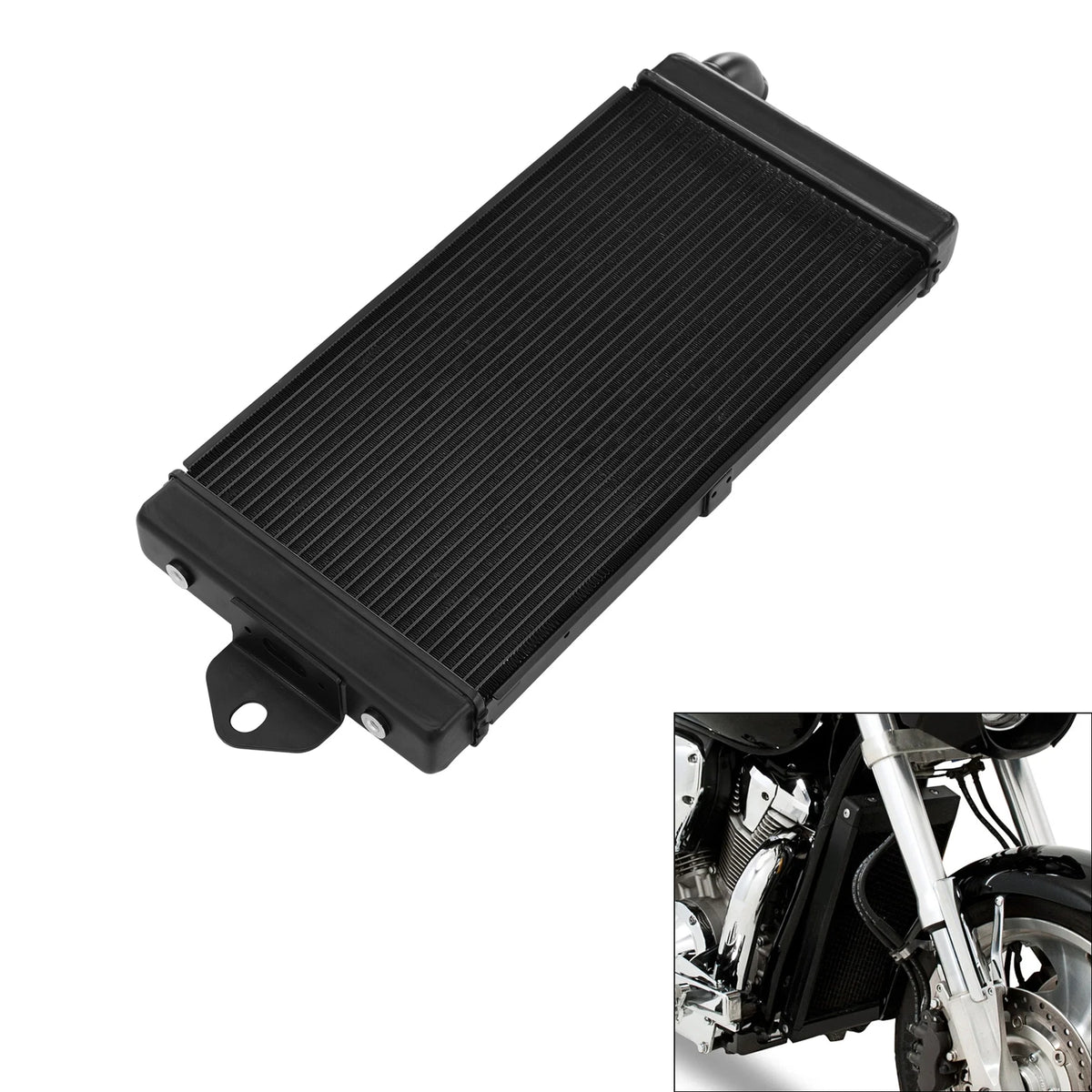 Radiator Cooler Cooling Fit For Honda VTX1800F 2005-2008 VTX1800S 2002-2003 US