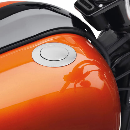 Motorcycle Flush Pop Up Oil Gas Cap Vented Fuel Tank For Harley Dyna Wide Glide