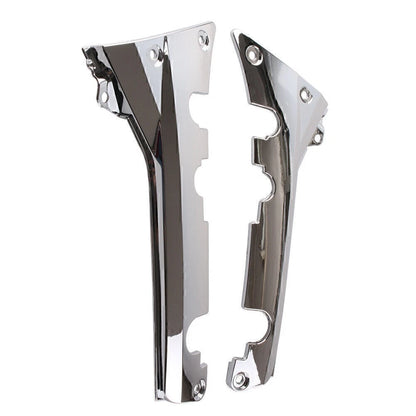 Set Chrome Lower Rear Frame Cover Fairing For Honda Goldwing GL1800 2001-2011