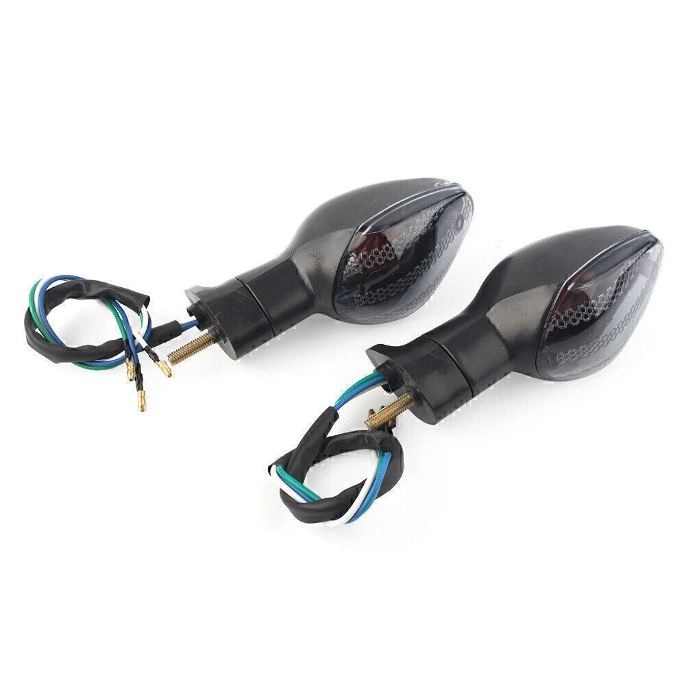 Turn Signal Indicator Lights Amber Lamp Fit Honda CBR600RR CBR1000RR CB600F BLK