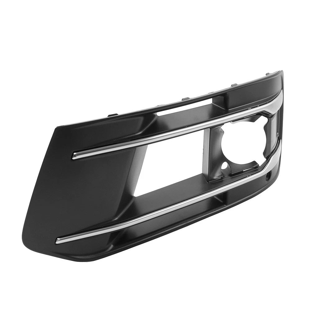 1 Piece Left Side Front Bumper Fog Light Grille Cover Fit For Audi Q7 2016-2019