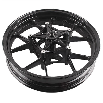 Front Wheel Rim For BMW 2010-2018 S1000RR & 2014-2018 15 S1000R Black Motorcycle