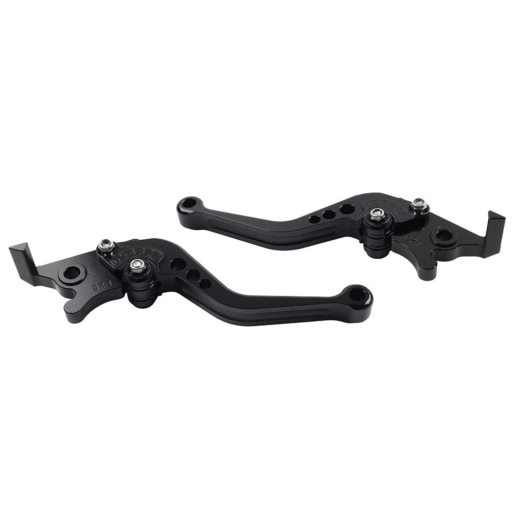 CNC Adjust Short Brake Clutch Levers For Kawasaki Ninja ZX4R ZX4RR 2023-2025