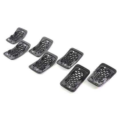 1 Set Front Bumper Kidney Mesh Grille For Jeep Cherokee 2019-2022 6AZ88DX8AB
